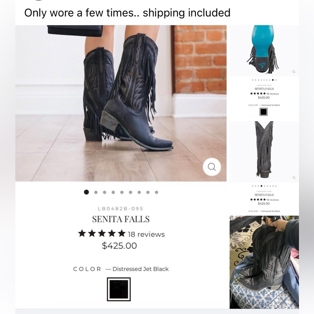 Lane Senita Falls Boots